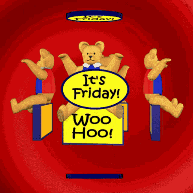 Woo Hoo Its Friday Friday Feeling GIF