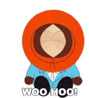 Woo Hoo Kenny Mccormick Sticker