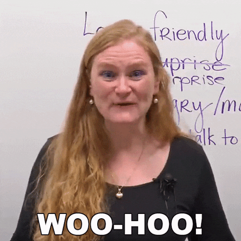Woo-hoo Ronnie GIF