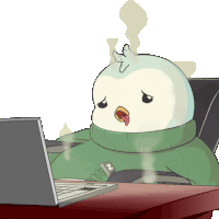 Work Tired Sticker