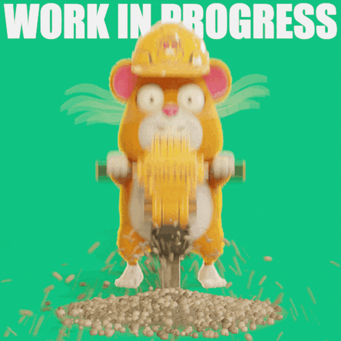 Working Hamster GIF
