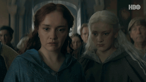 Worried Look Queen Helaena Targaryen GIF