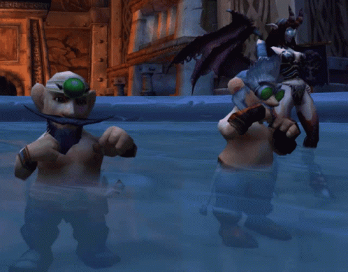 Wow Classic Gnome Dancing GIF