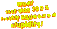 Wow Stupidity Sticker