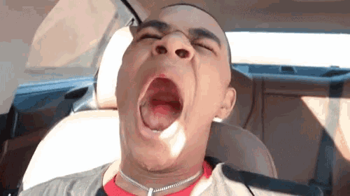 Yawn Tired GIF