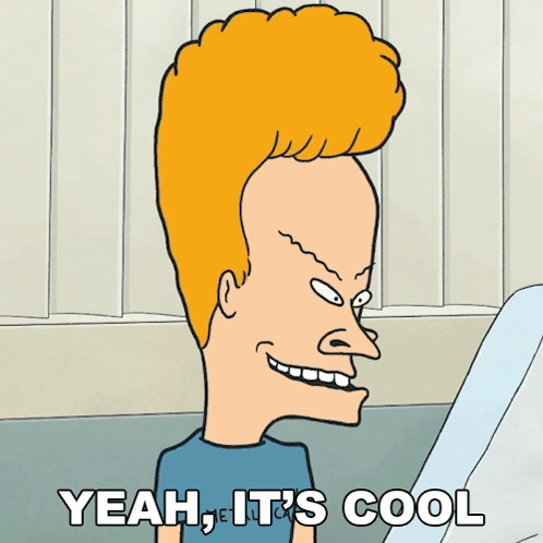Yeah It'S Cool Beavis GIF