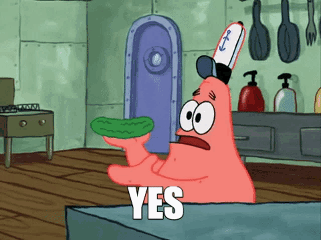 Yes Pickle GIF