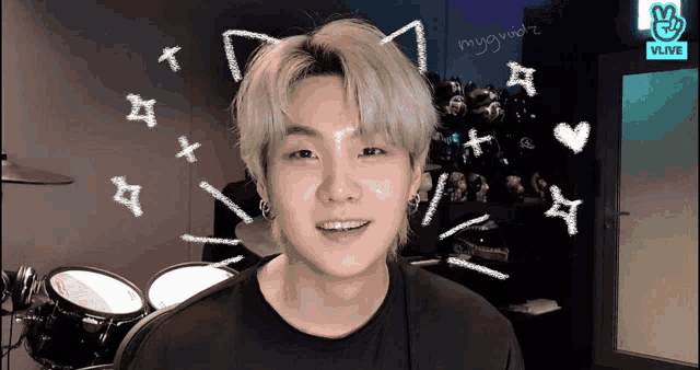 Yoongi Cat GIF