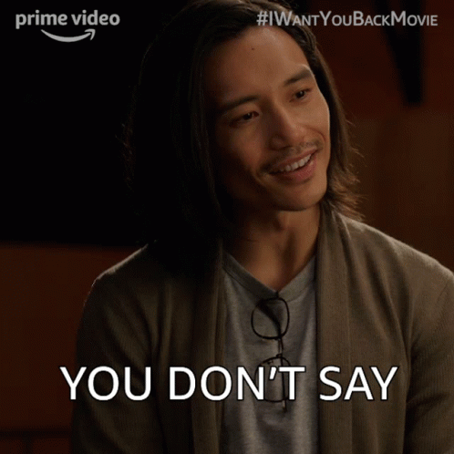 You Dont Say Logan GIF