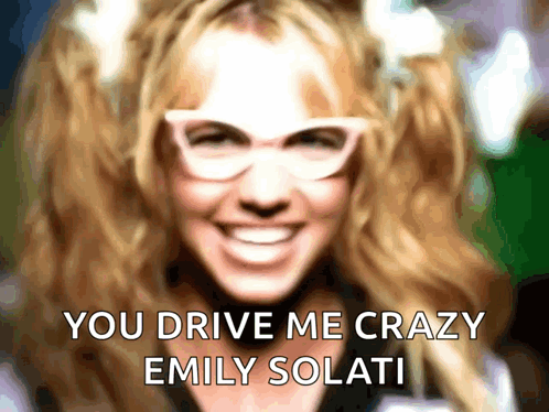 You Drive Me Crazy Britney Is Funny GIF