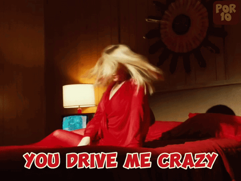 You Drive Me Crazy Kylie Minogue GIF