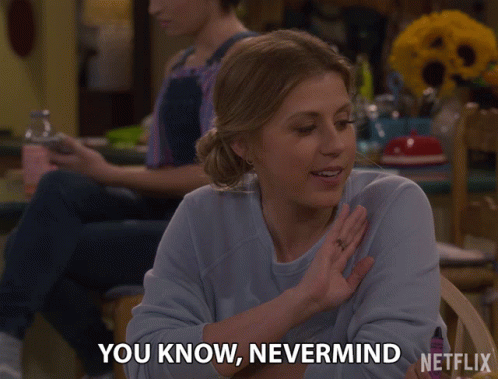 You Know Never Mind Jodie Sweetin GIF