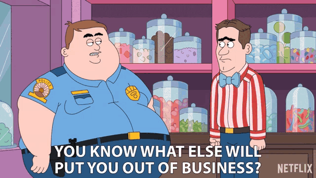 You Know What Else Will Put You Out Of Business Dusty Marlow GIF