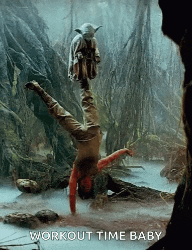 Young Padawan Luke GIF