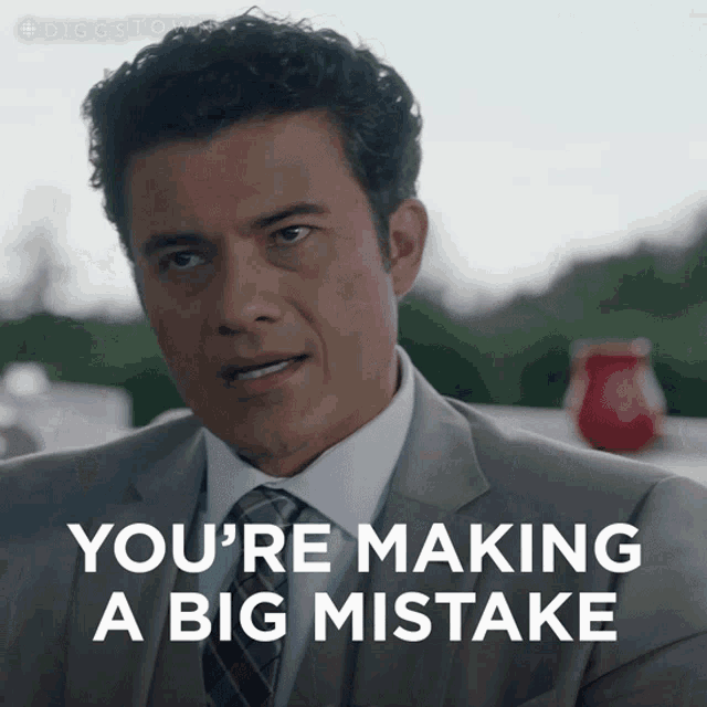 Youre Making A Big Mistake Diggstown GIF