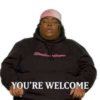 Youre Welcome Chika Sticker