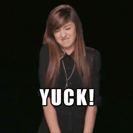 Yuck Cringe GIF