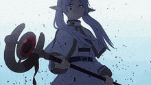Yukon Turn Her Staff Angrily With Magic Around It GIF