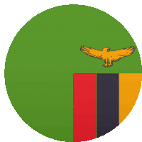Zambia Flags Sticker