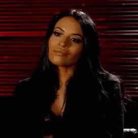 Zelina Vega Resting Bitch Face GIF