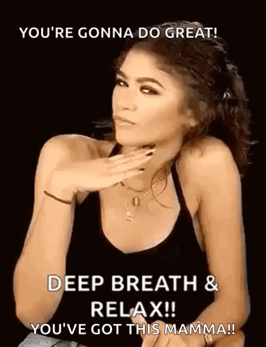 Zendaya Let Me Calm Down GIF