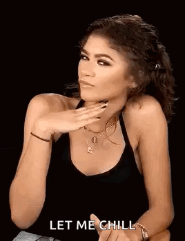 Zendaya Letmecalmdown GIF