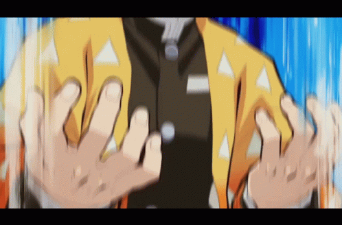 Zenitsu Agatsuma Screaming GIF
