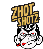 Zhotshotz Monkey Sticker