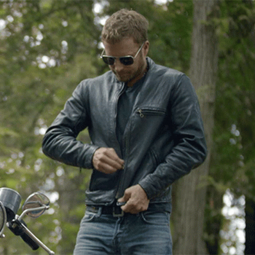 Zipper On Dierks Bentley GIF