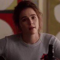 Zoey Deutch Bye GIF