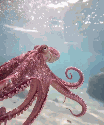 осьминог Octopus GIF