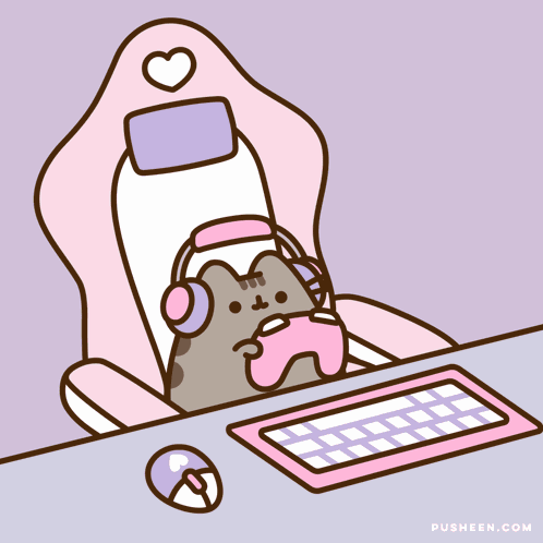 пушин Pusheen GIF