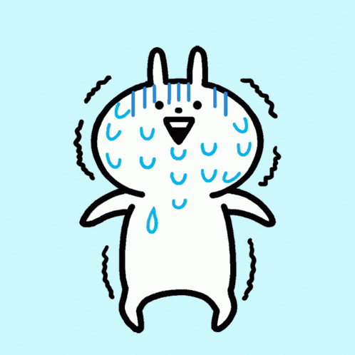 冷や汗 ガクブル GIF