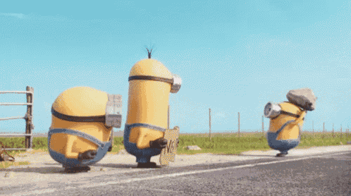 怒り　いかり　ミニオン GIF