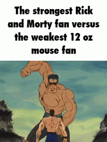 12oz Mouse Rick And Morty GIF