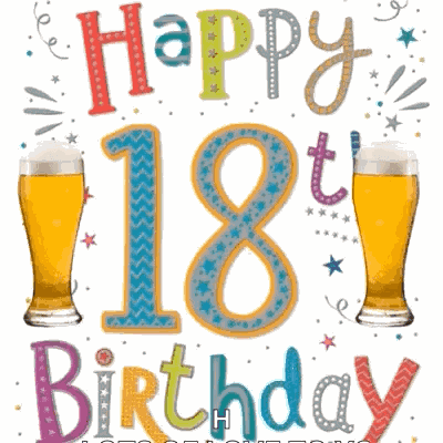 18 18th Birthday GIF