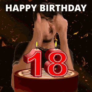 18 Birthday 18 Hbd GIF