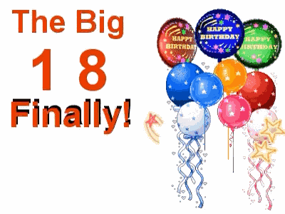 18th Birthday Finally Birthday GIF