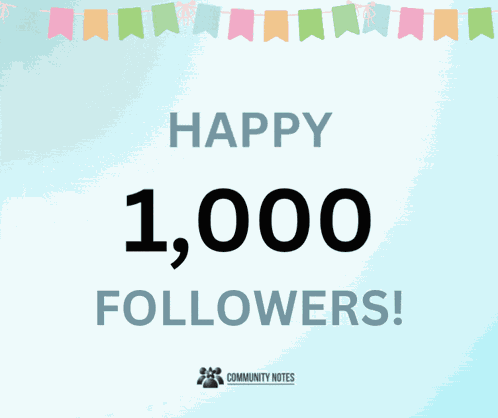 1k Followers Of Bini Community Notes GIF