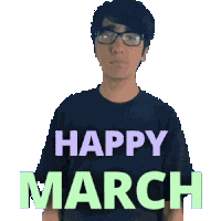 1st Of March Mar 1 Sticker
