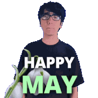 1st Of May Day Sticker