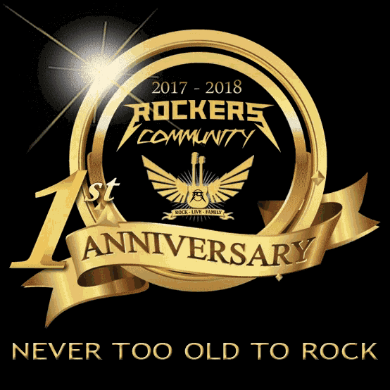 1st Rockers Community Anniversary GIF