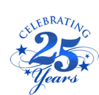 25th Anniversary Sticker