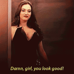 2broke Girls Kat Dennings GIF