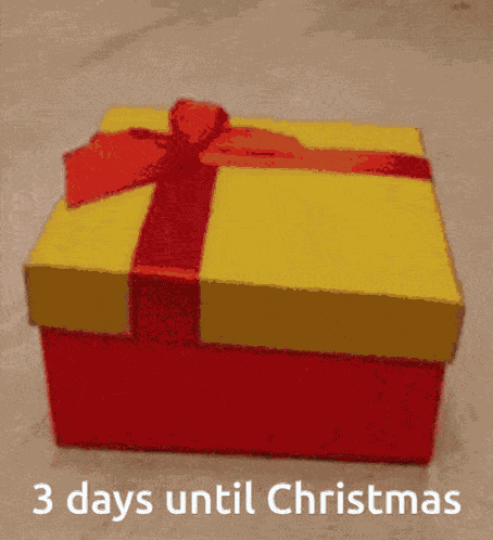 3 Days Left 3 Days Until Christmas GIF