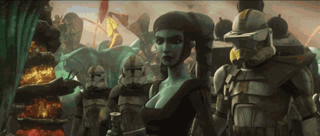 327th Star Corps Aayla Secura GIF