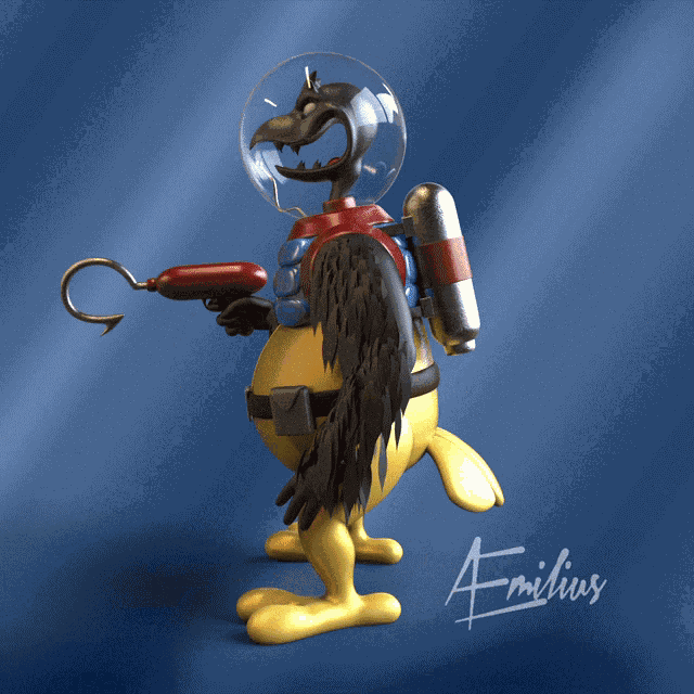 3d Sculpting Daily Challenge GIF