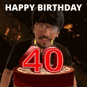 40 Birthday 40 Hbd GIF