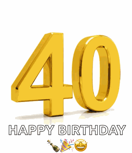 40 Numbers GIF