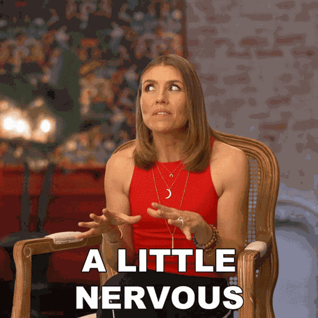A Little Nervous Julie Stoffer GIF